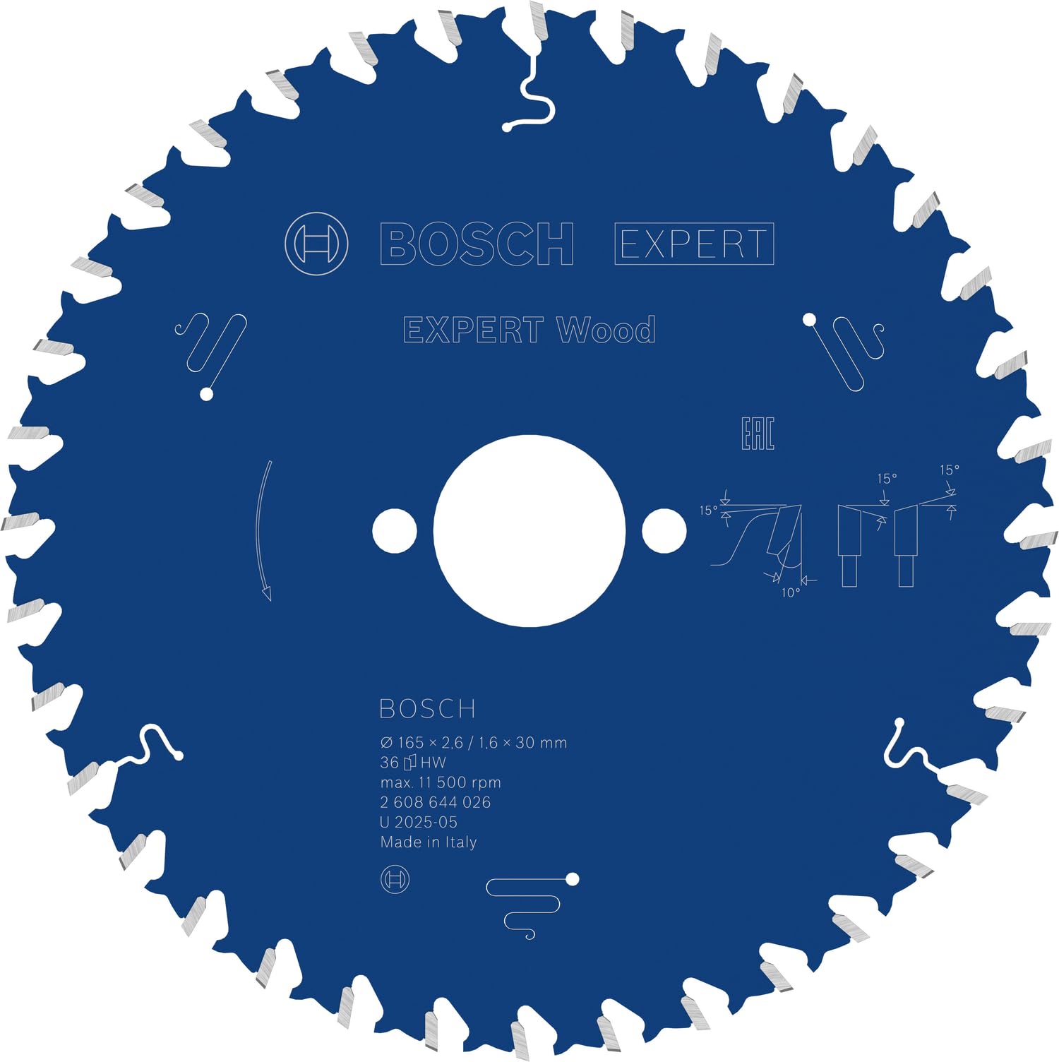 Bosch 1x Tarcza pilarska EXPERT Wood