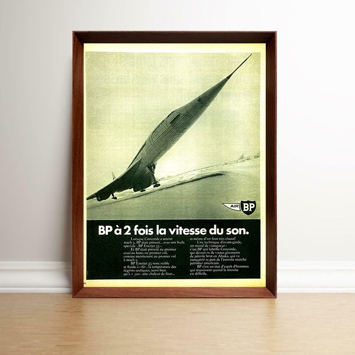 Amazon.co.jp: BP コンコルド 1960年代 フランス雑誌 ビンテージ