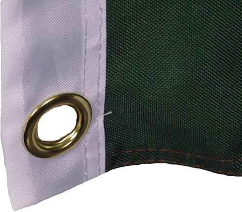 Miniatura 4 de Bandera de nailon bordada de 3 x 5 pulgadas, con ojales de nailon 600D, 2 capas, 3 x 5 pies