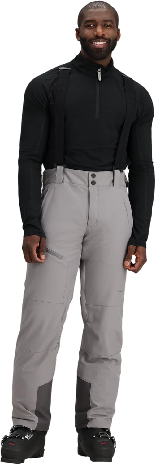 Obermeyer Force Suspender Pants - Mens - Grey Stone - Size M