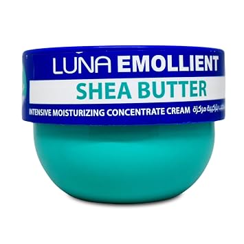 Luna Emollient Cream With Shea Butter a Concentrated Formula Enriched With Glycerin And Shea Butter To Smooth Cracks And Severe Dryness  1 Pack = 1.76 oz / 50 gm