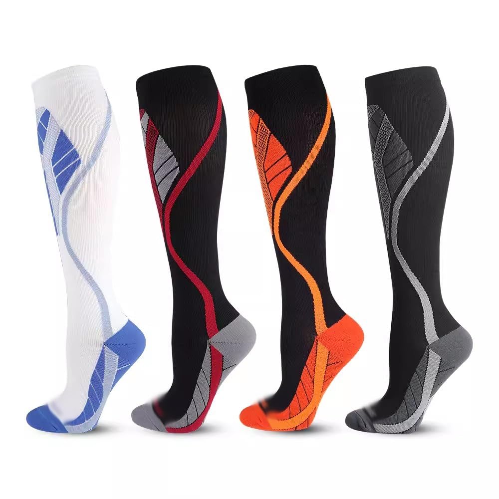 Laufsocken für Damen, Springseil, Training, Druck, mittellange Wade, Leggings für Herren