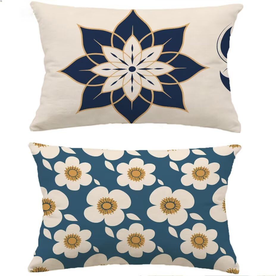 Fini les coussins mouillés avec la housse de coussin extérieur 80x100 cm imperméable crème