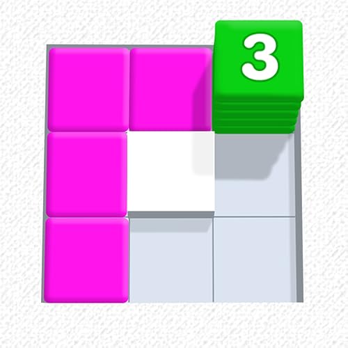 Rompecabezas de bloques y fichas apiladas en 3D: juego sin conexión