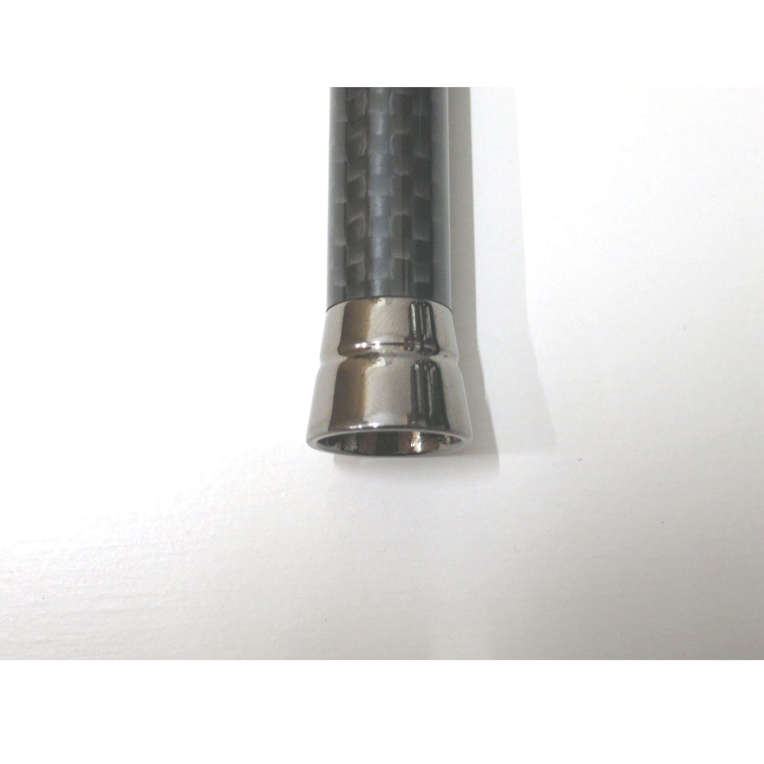 Amazon | ショートアンテナ リアルカーボン クローム スズキ エリオ 01