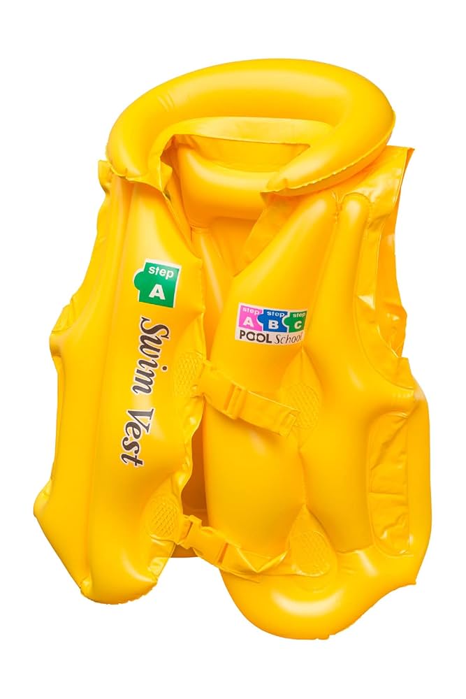 キッズ　ライフジャケット イエロー 桜マーク付きライフジャケット 子供用 Jr−1M イエロー