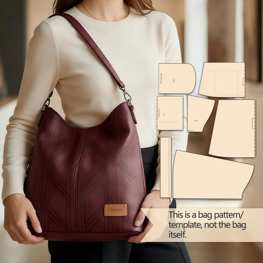 Patron couture de sac à l'échelle 1:1 pour vos moments de loisirs créatifs