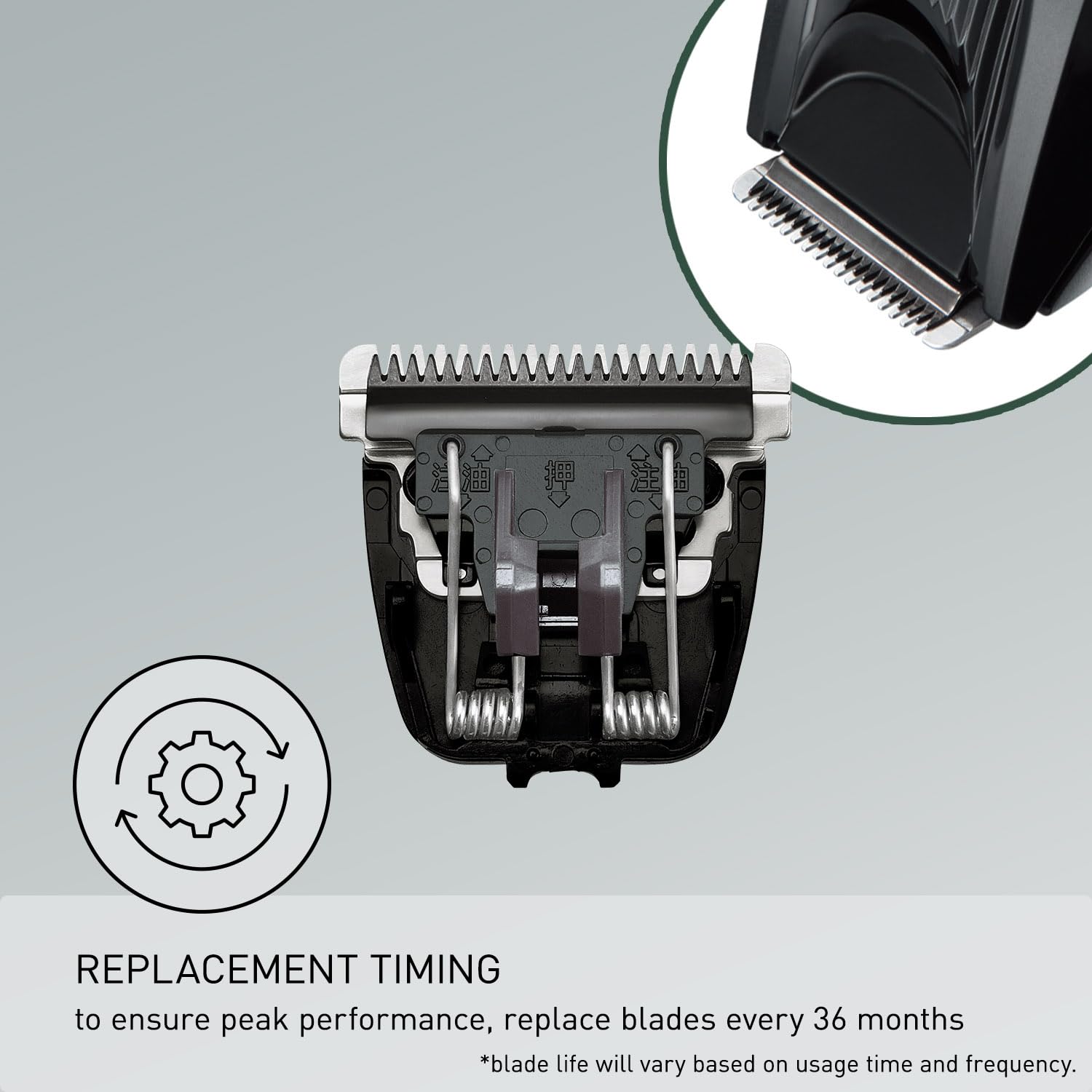 Panasonic Trimmer Replacement Blade WER9621P, Compatible with ER-SB40-K