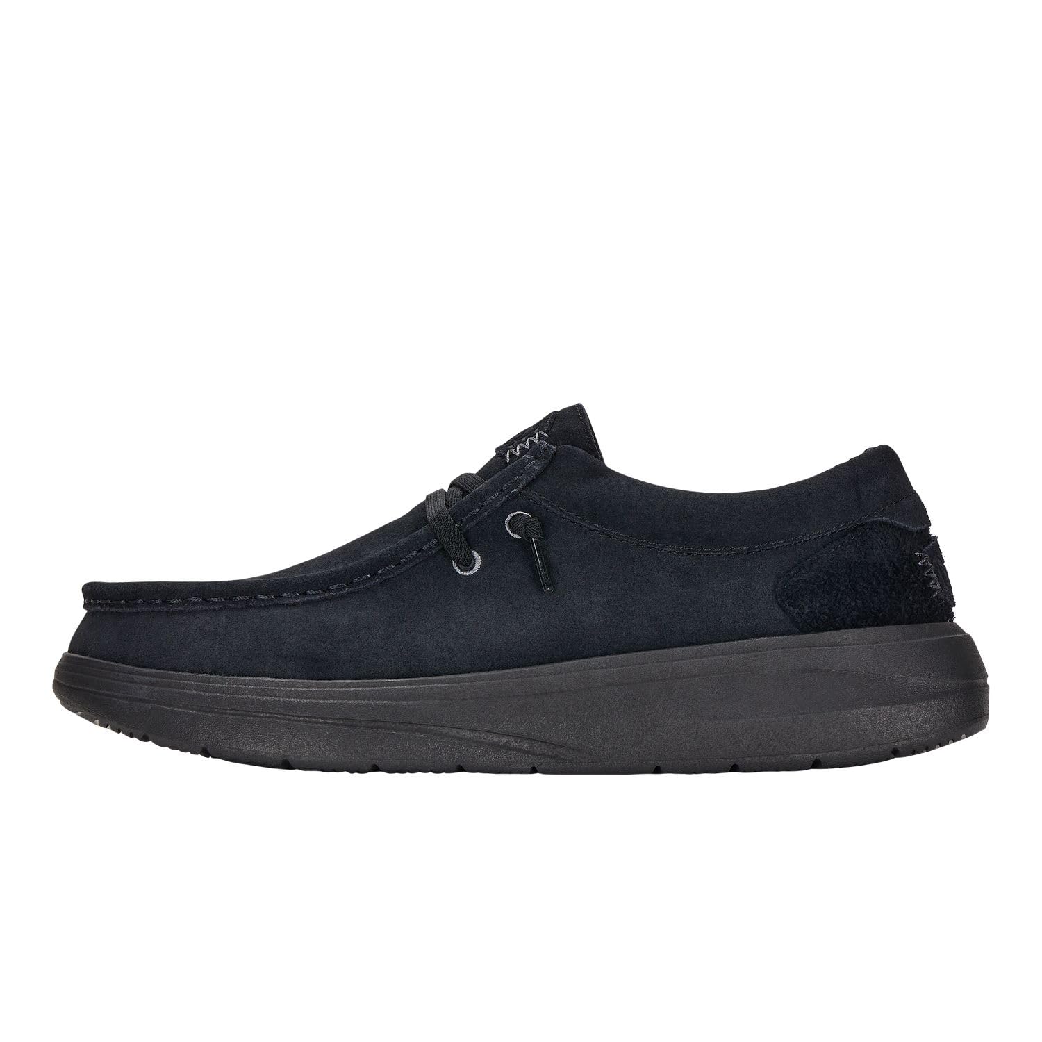 HEYDUDE Sneaker Wally X in camoscio Nero