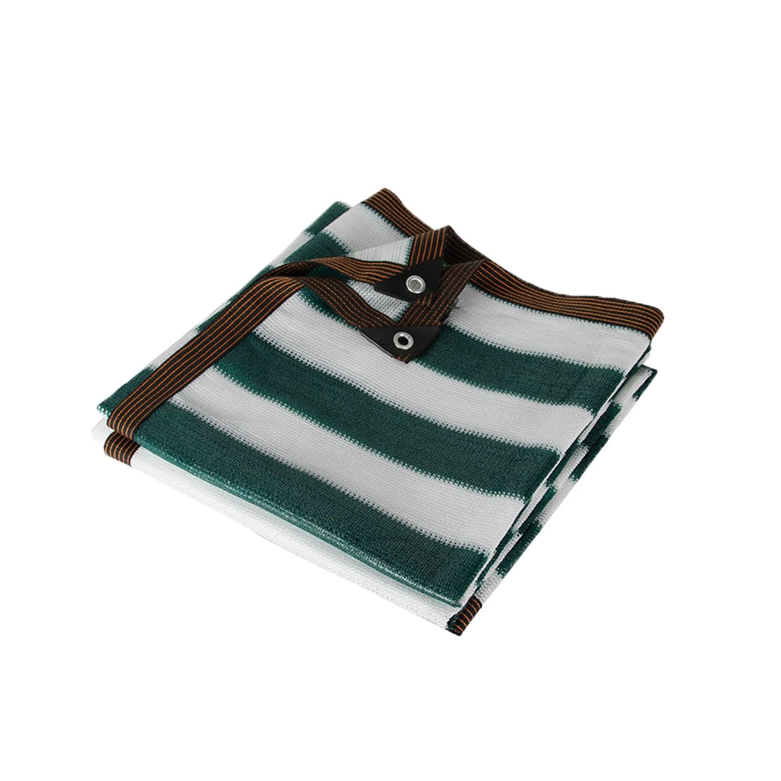 Privacy Shade Cloth 90% Shading Sun Shade Net Green and White Stripes Shade Cover for Green House, Garden, Pergola, Pools 3.3X13FT 9.9X39.4FT 16.4X32.8FT 26X26FT (Size : 13x49.2ft)