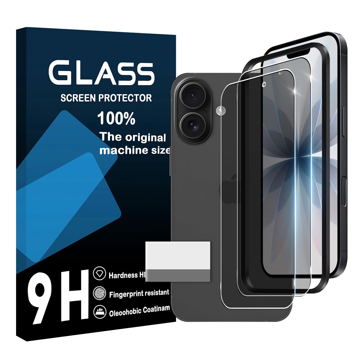 cronincards 対応 iphone17 ぞき見防止 ガラスフイルム（2枚…