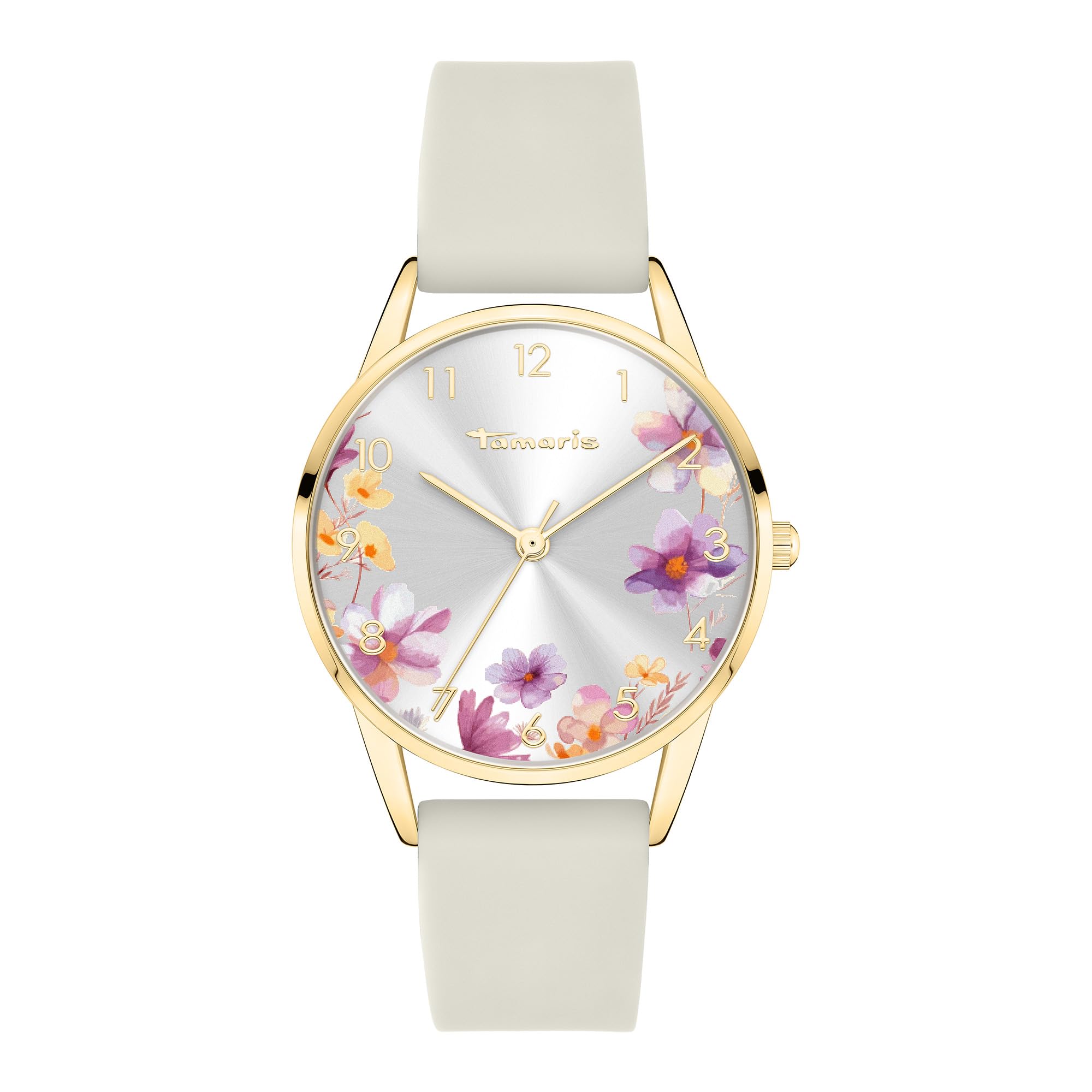 Montre Tissot T-Classic Carson Premium Lady Quartz Lunette Acier PVD Doré Rose Bracelet Acier Bicolore