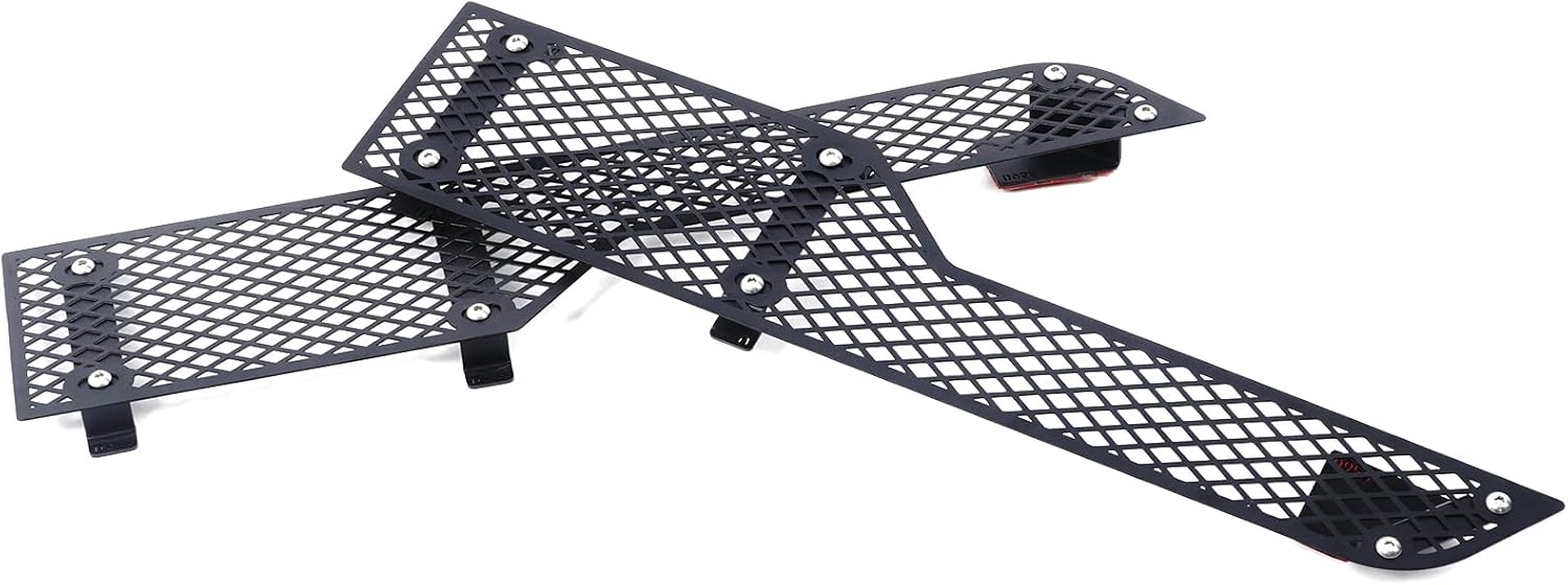 Daeiclru Front Bumper Lower Air Intake Air Vent Cover Compatible with Toyota Tacoma 2024 2025, Front Grill Mesh Insert Air Inlet Vent Trim Exterior Accessories