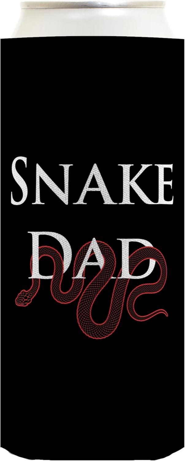 Snake Gifts For Men Pet Snake Dad 12-Pack Ultra Slim Can Thermocoolers