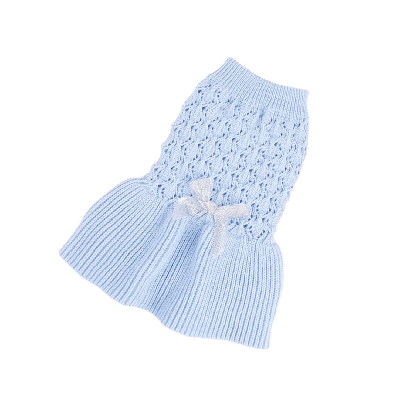 FOMIYES 2stücke Hundepullover Für Kleine Hunde Und Katzen Bequemer Frühlingsstrick Zwei-beinige Bekleidung Süßes Wollkleid Blau s Für Alltag Und Besondere Anlässe