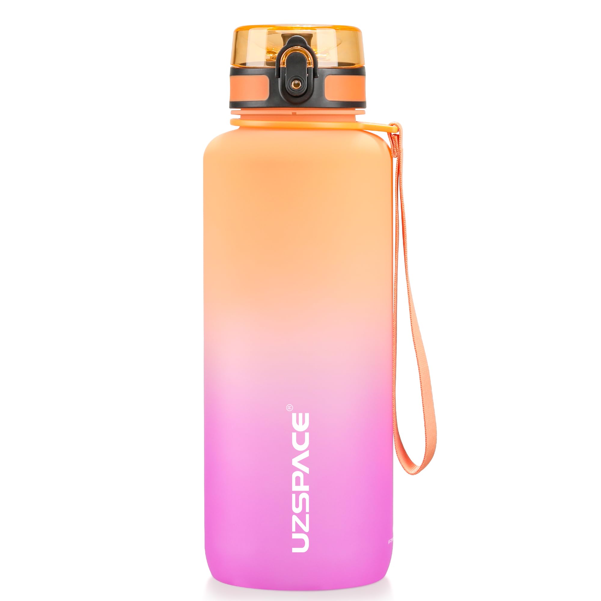 UZSPACE Botella Agua Deportiva,500ml/800ml/1000ml/1.5l, Tritan Botella Agua Sin BPA. Evitar Fugas de Agua y Ideal para el Ejercicio y los Deportes al Aire Libre — view 25