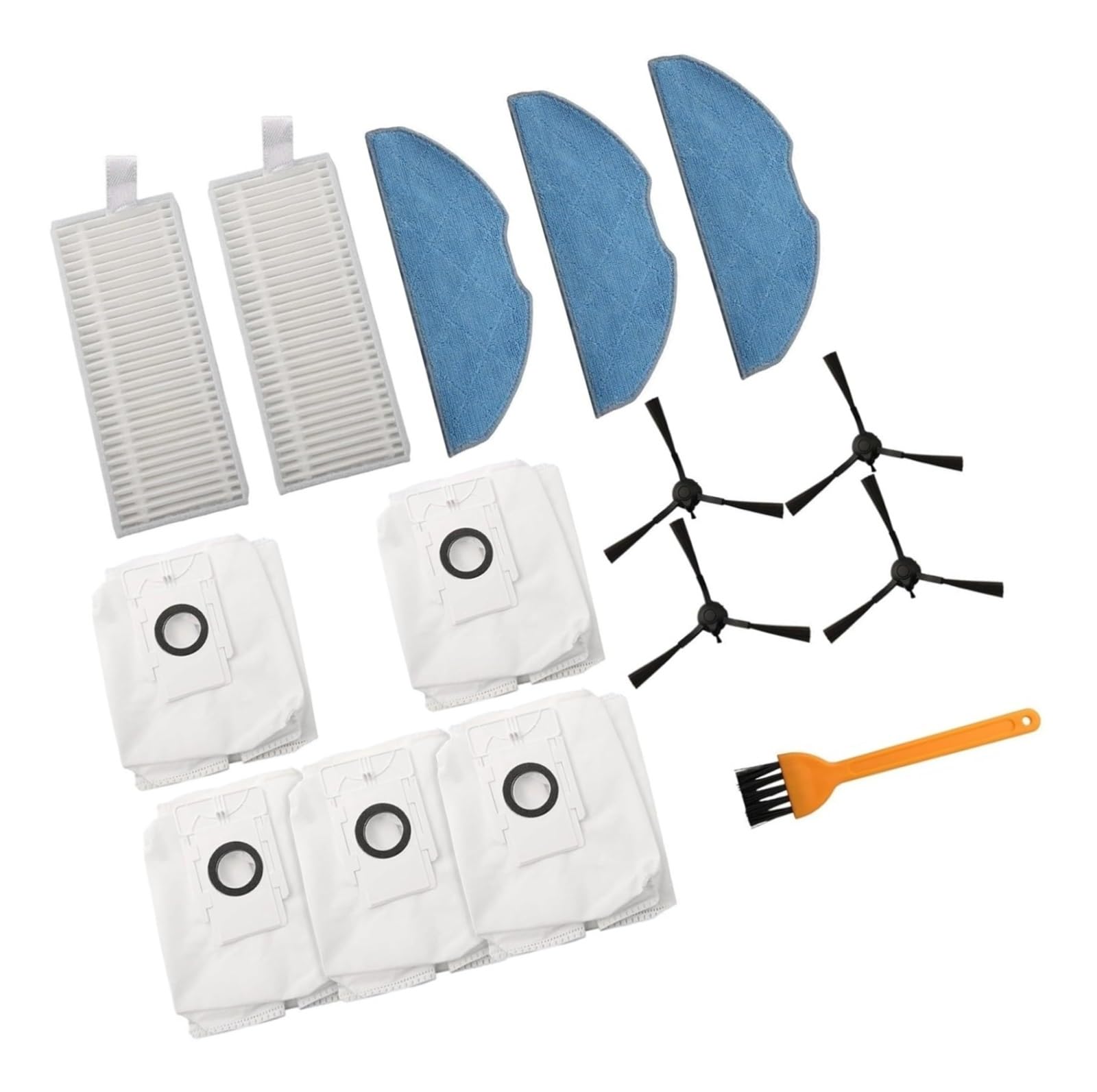 Wischtuch, Tasche, Seitenbürsten-Set, Vliesstoff, RE4 Plus/RE5 Plus | For RE4 Plus, for RE5 Plus, Ersatzteile