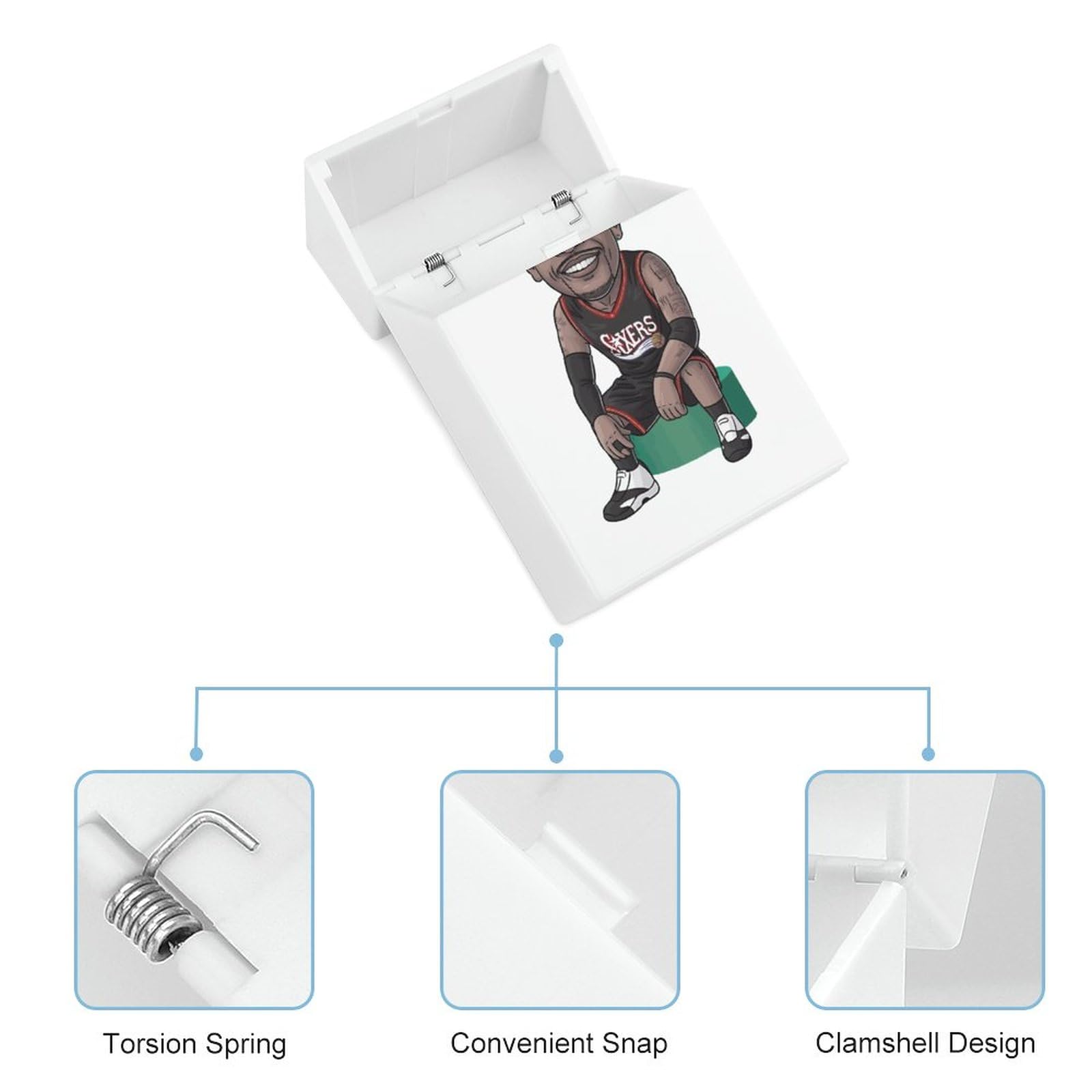Amazon | アレン・アイバーソン タバコケース シガレットケース