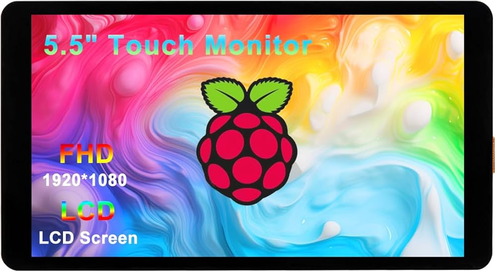 Amazon.co.jp: Wisecoco 5.5インチ タッチスクリーン LCDディスプレイ