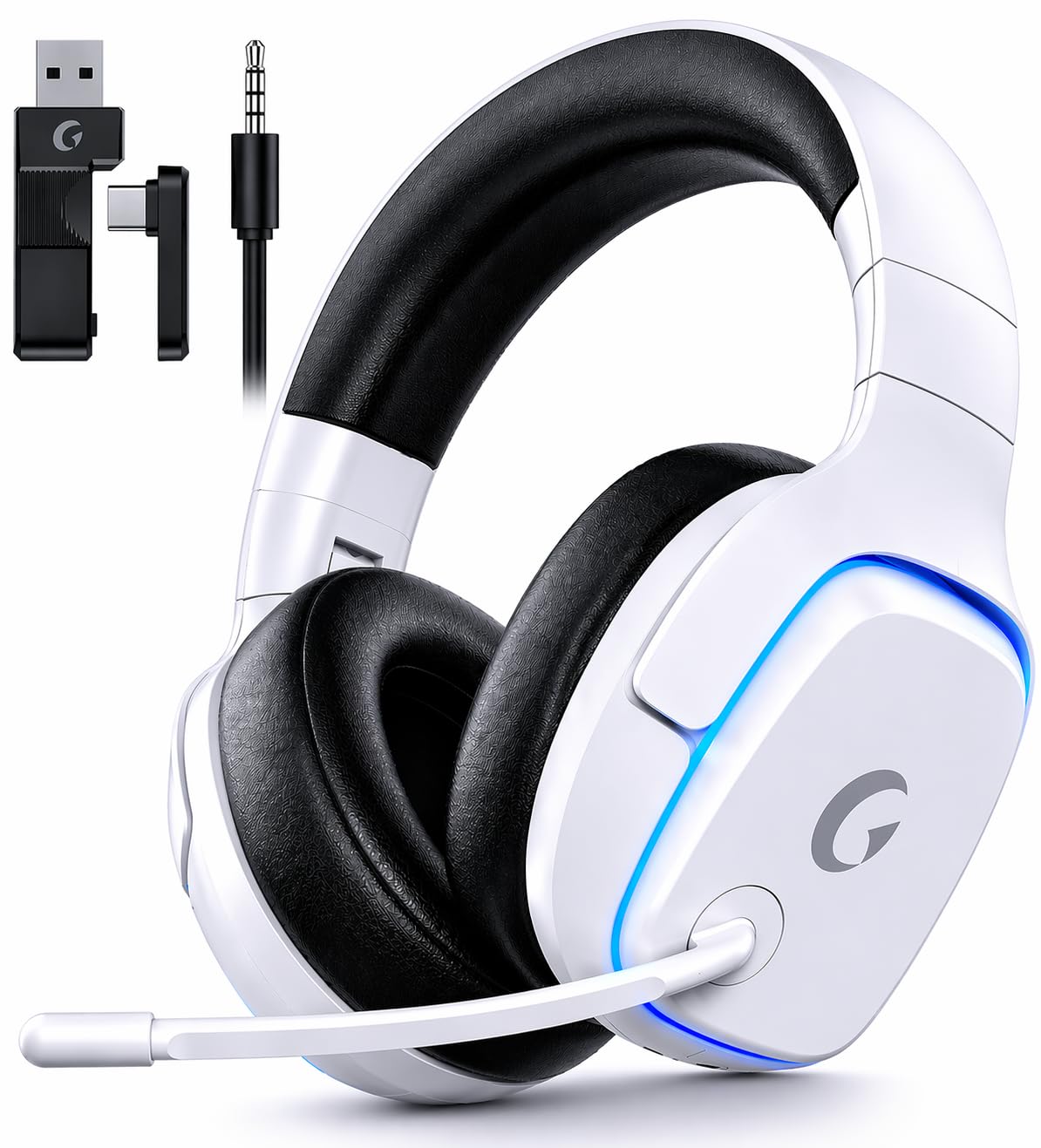 Amazon.co.jp: ゲーミングヘッドセット ps5 ヘッドセット 4WAY接続 7.1