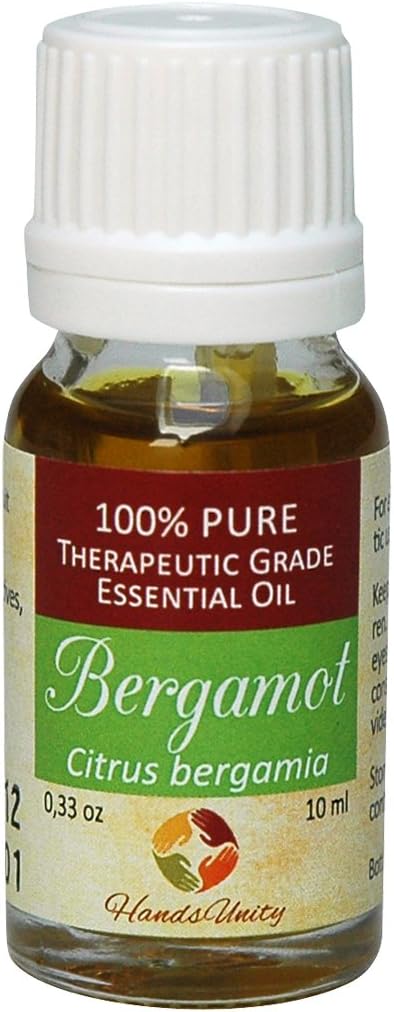Bergamot Essential Oil from Italy Calabria Citrus Bergamia by HandsUnity 10 ml 0.33 oz