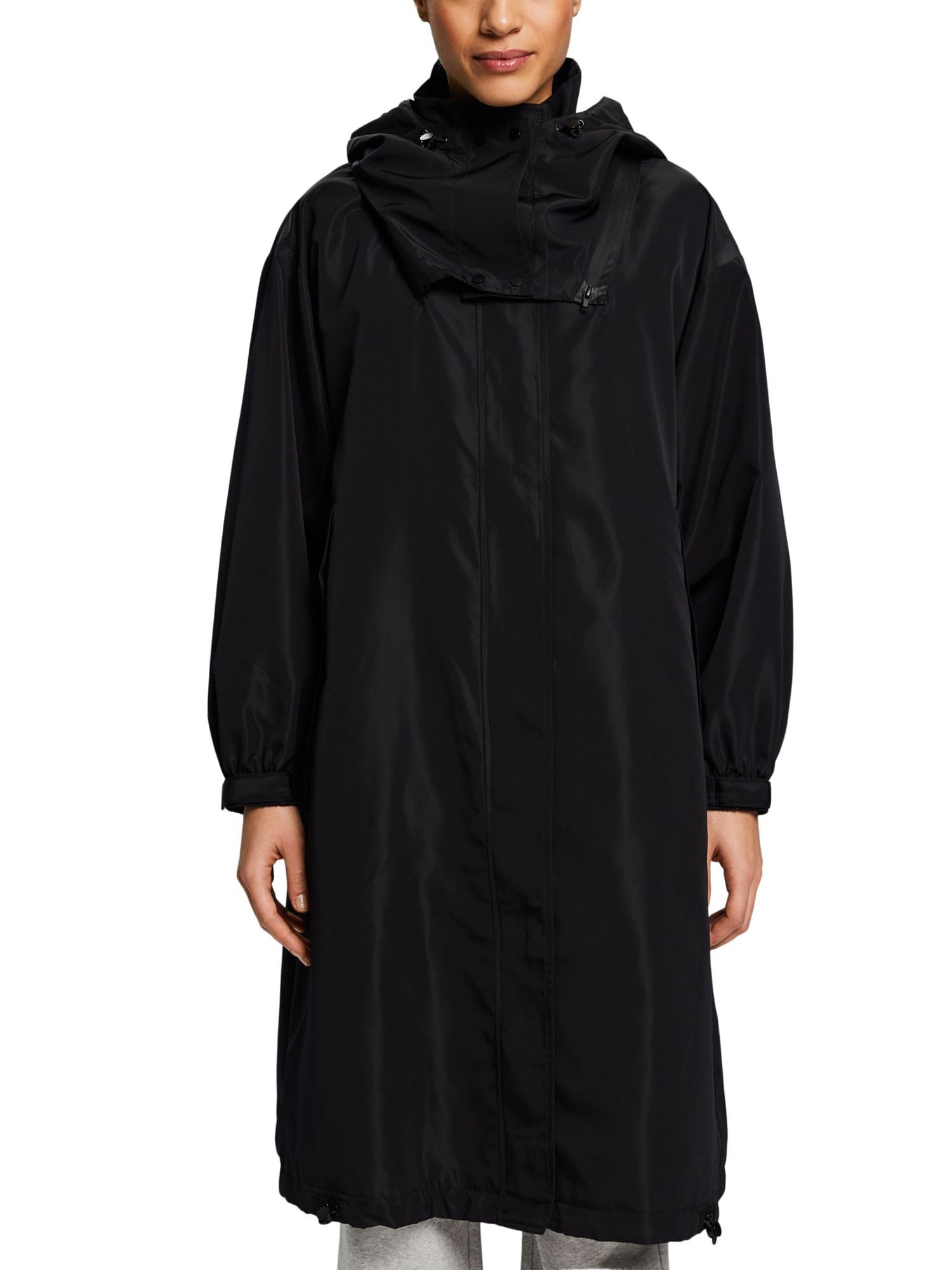 ESPRIT Women's 014ee1g307 Jacket, 001/Black, M