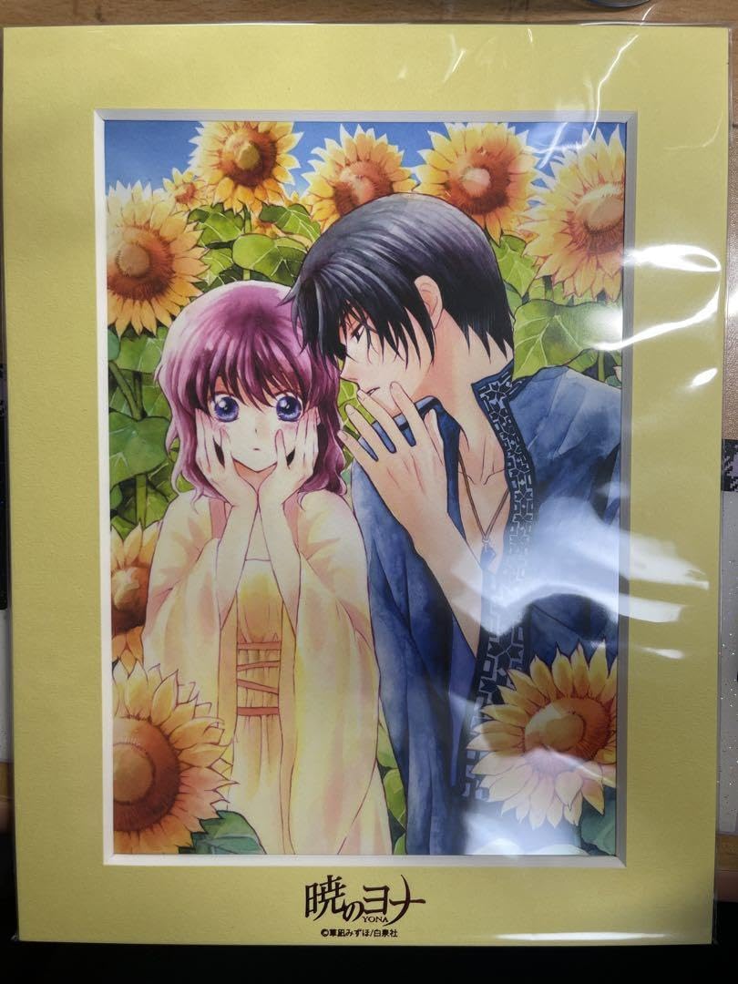 Amazon.co.jp: 暁のヨナ ハク ヨナ 原画展 A5 キャラファインマット