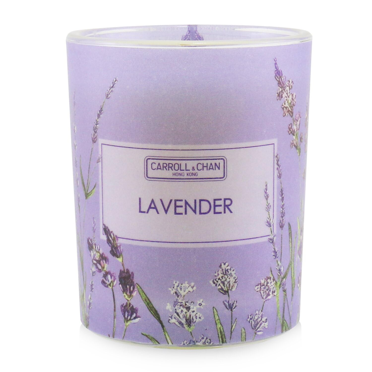 Bougie Décorative Votive Parfumée à la Lavande - 65 g - 14H de Parfum