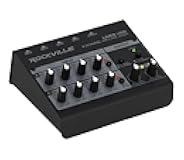 Rockville LINE8 USB 8 Channel Mic/Line Mixer with USB Computer Recording Interface (8 Mono or 4 Stereo Channels)