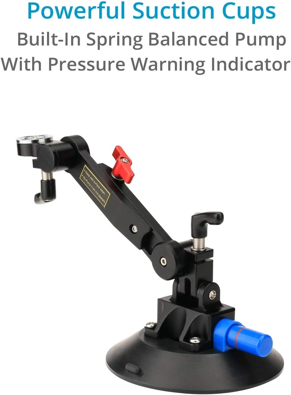 Bеѕt Cуbеr Mоndау 🔥 PROAIM Gripmax Vibration Isolator Car/Vehicle Suction Mount Gripper for 3-Axis Camera Gimbals - Movi etc.| Running & Still Payload: 5-15kg/11-33lb Max. Speed-200km/h +Hard Case (CM-GPMX-00) Bеѕt Quаlіtу 🔥 PROAIM Gripmax Vibration Isolator Car/Vehicle Suction Mount Gripper for 3-Axis Camera Gimbals - Movi etc.| Running & Still Payload: 5-15kg/11-33lb Max. Speed-200km/h +Hard Case (CM-GPMX-00)