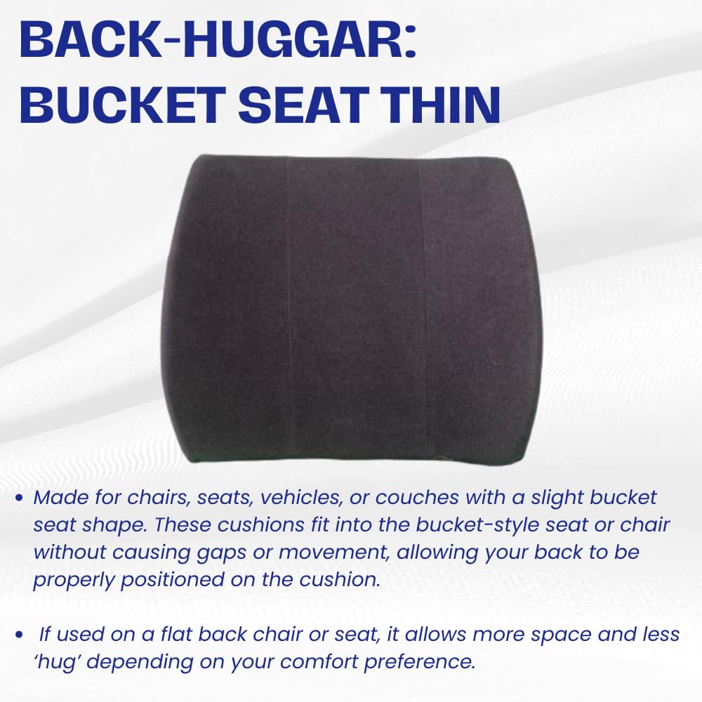 Amazon.com: Bodyline Back-Huggar - Thin - Bucket Seat Style - The