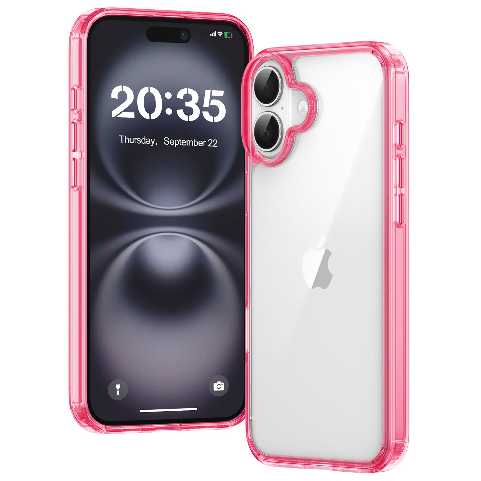 Clear Case for iPhone 15, Ultra Thin, Shockproof TPU Cover, Anti-Yellowing, Crystal Clear, Phone Case for Apple iPhone 15 - Clear — view 283