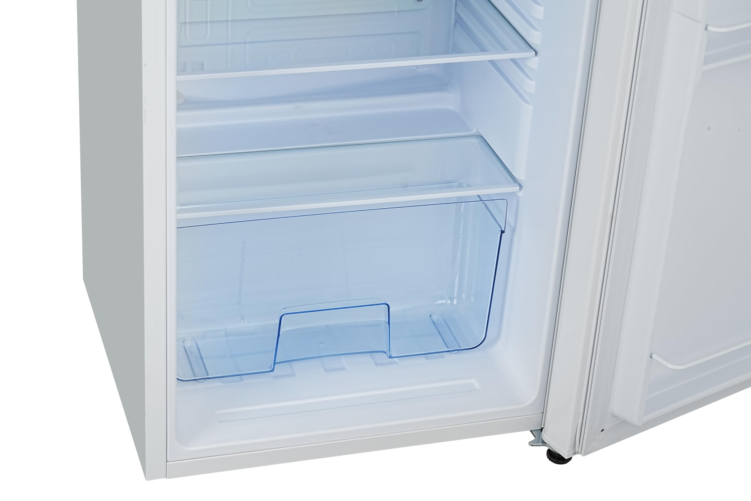 aro Mini Frigorífico TLW8650E, 91 L, 3 Estantes y Cajon inferior, con Iluminación interior, Puerta reversible, blanco