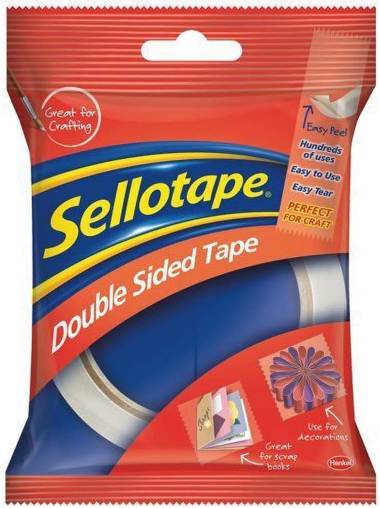 Sellotape Double Sided Tape, 12mm x 33m Amazon.co.uk Everything Else