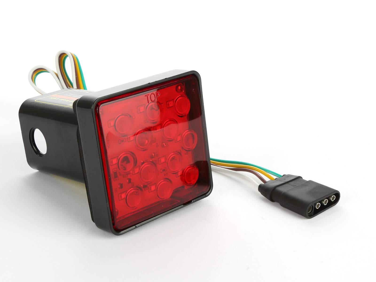 Amazon.co.jp: LEDライト付き テールランプ機能付き ヒッチメンバー 