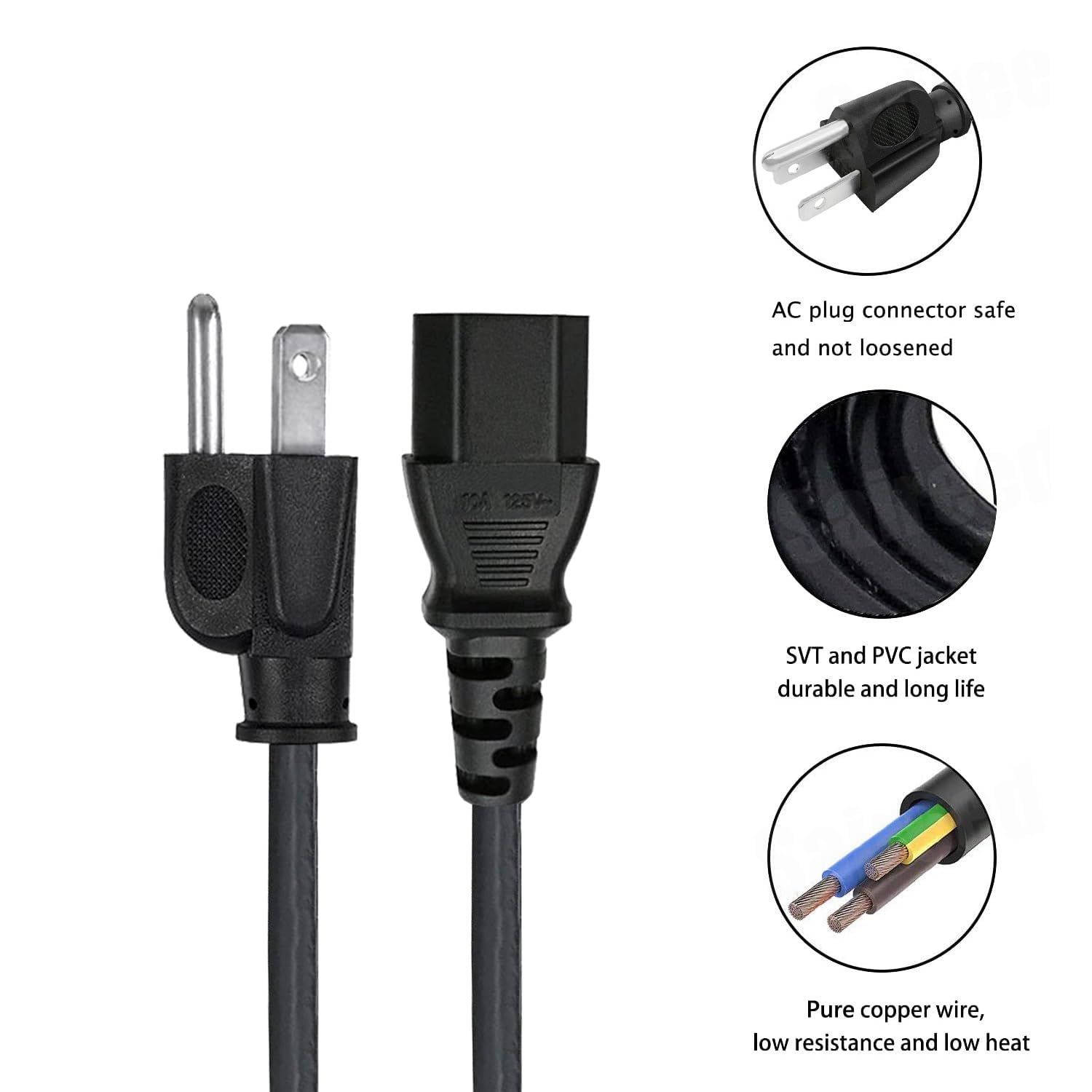 Amazon.com: AC Power Cord Replacement for Onkyo TX-NR818 TX-NR828