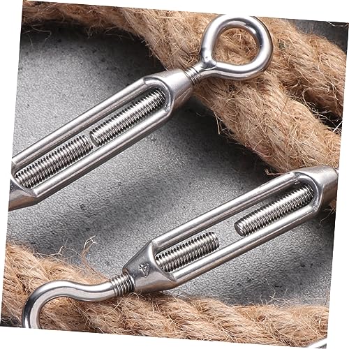 Tensores para cables de acero M4 de acero inoxidable, paquete de 5 miniatura 6