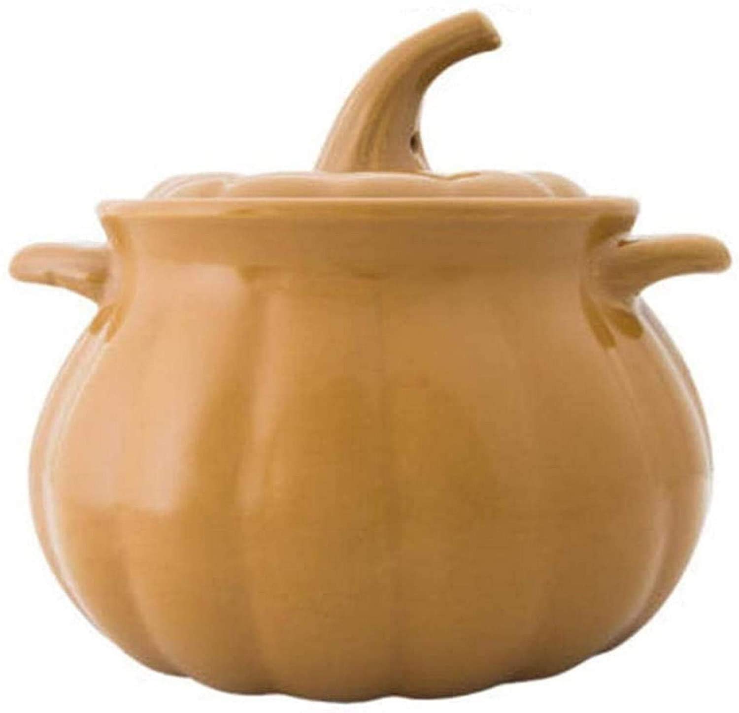 Casseruola in Ceramica con Coperchio,Casseruole Pentola in argilla Pentola in terracotta per stufati Pentola in ceramica - Riscaldamento rapido e uniforme, conservazione del calore, risparmio energet