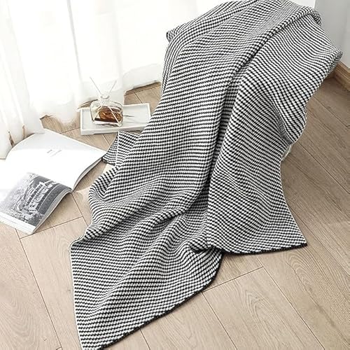 Ufgwhirl Cute and soft blanket, multifunctional sofa blanket, breathable, light, soft and comfortable(Color:A,Size:80 * 120cm)