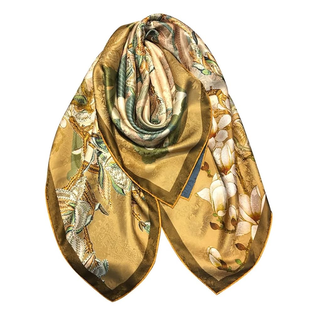 Yoli スカーフ Scarf Yasou beige Yoli | Silk tie scarf - White/Beige 25SS | written