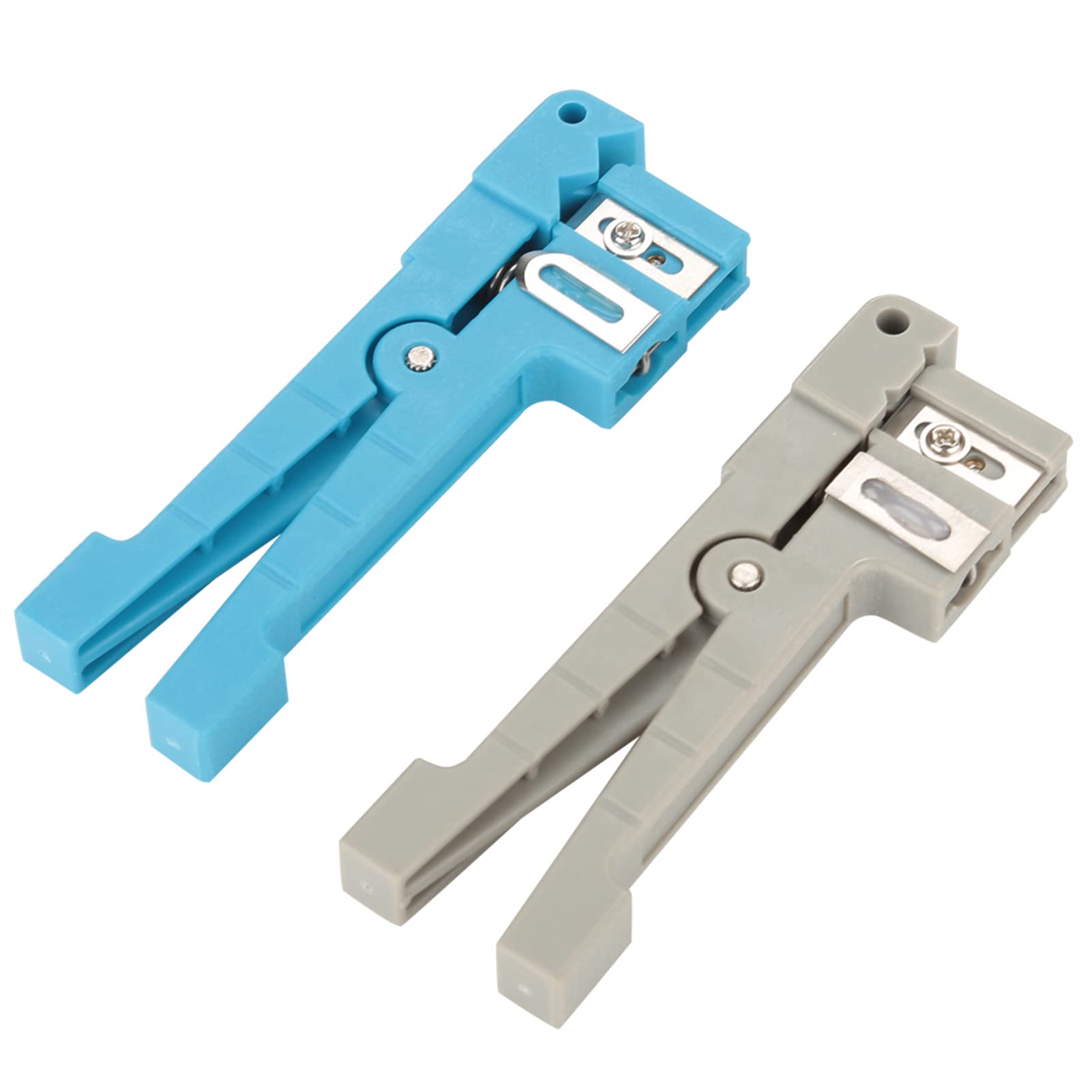 2PC Fibre Optic Cutting Tool 45-162/163 Coaxial Cable Stripper Fibre Optic Buffer Tube Sleeve Stripper Universal Wire Stripper - Image 4