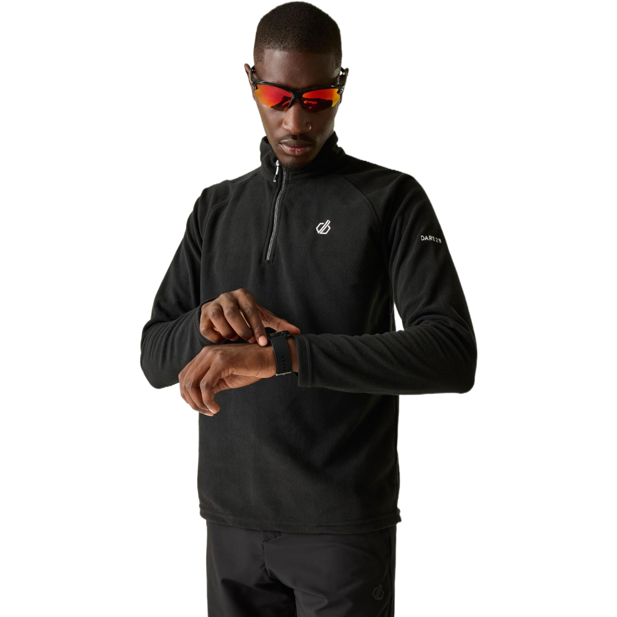 Dare 2B Men's Black Freethink Ii Fleece in Size 2XL, Sports Direct
