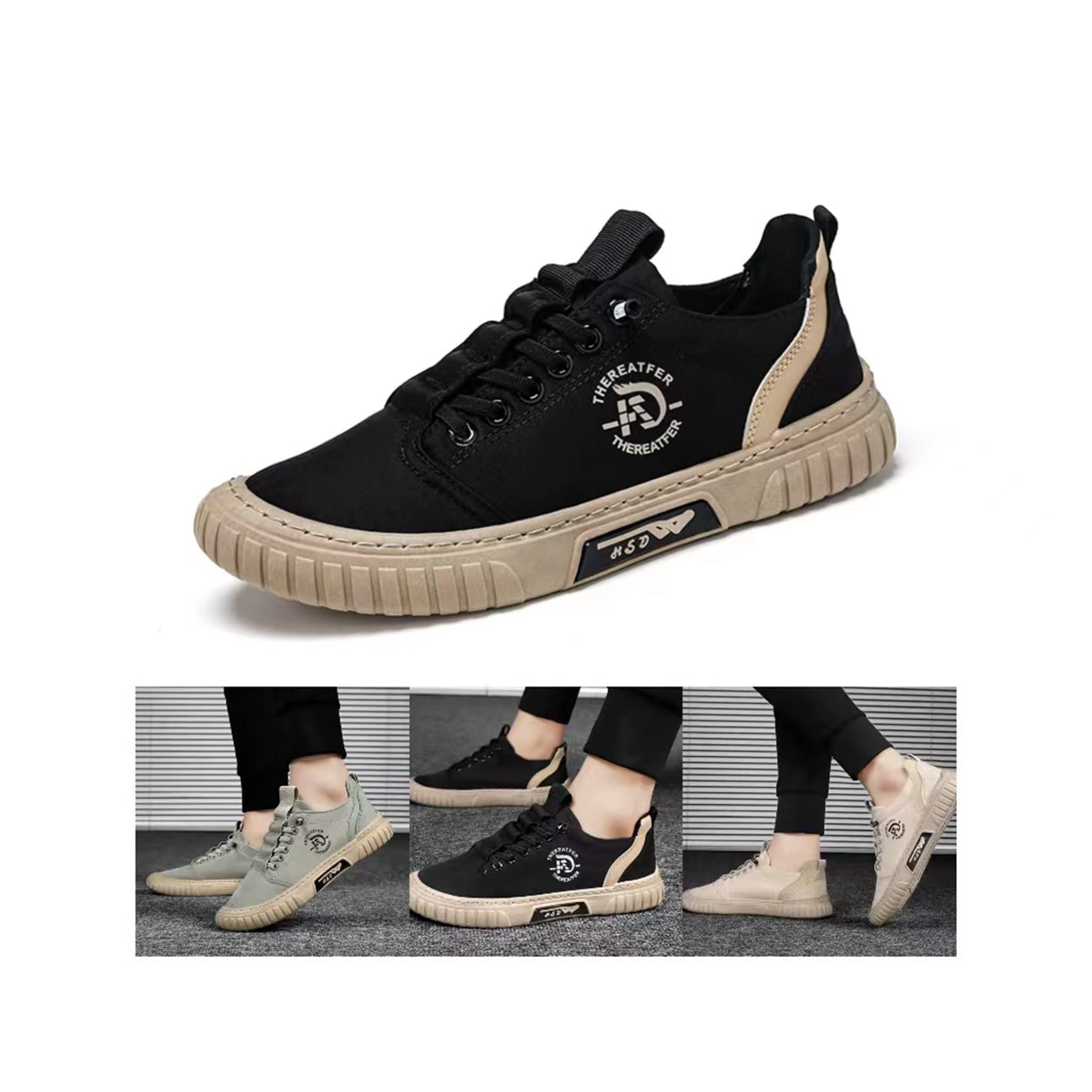 Braised Pork Summer Casual Breathable Men's Shoes, Outdoor Non-Slip Sport Jogging Shoes,2022New Outd