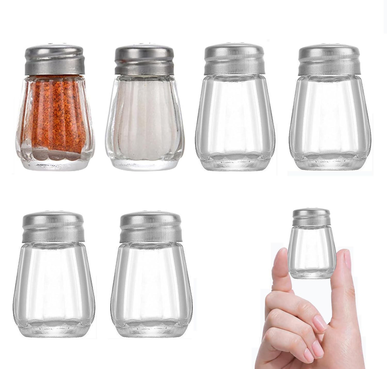 Salières Et Poivrières En Forme De Mariés - Set Original 2 Pièces En Céramique Pour Cadeau Mariage