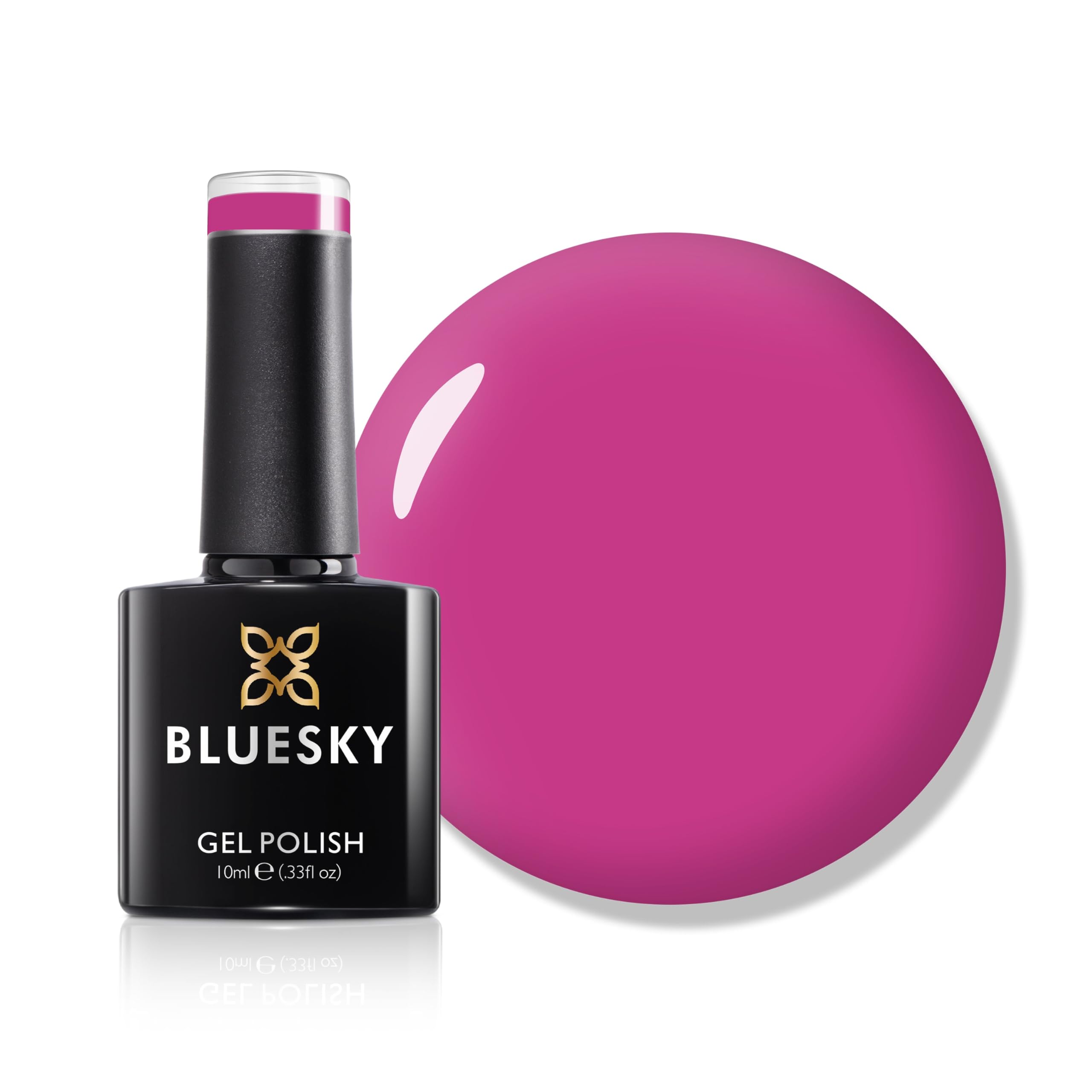 Bluesky Gel Nail Polish, Primrose Yellow 80566, Light, Primrose,Yellow Long Lasting, Chip Resistant, 10 ml (Requires Drying Under UV LED Lamp) — view 84