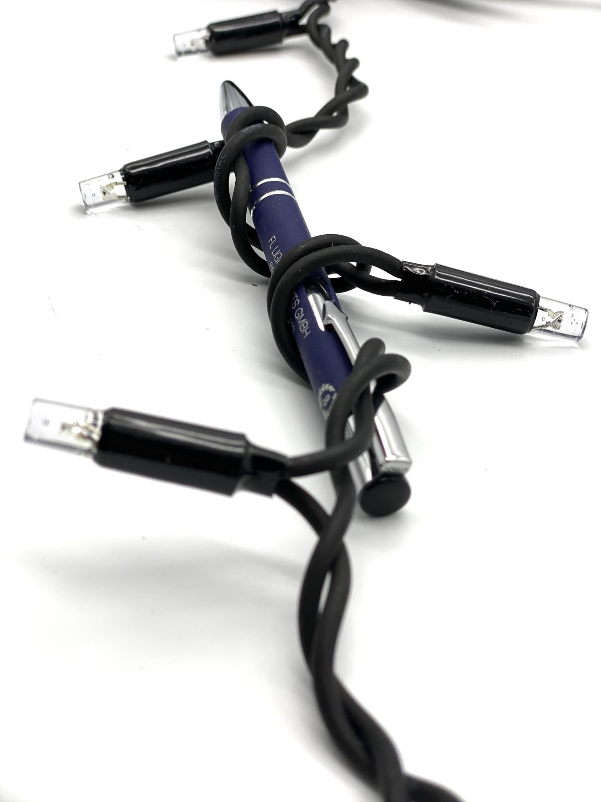 Profi Serie - Estalactitas de Luces LED para exterior, cortina de luz, 3 m x 0,5 m, blanco frío, IP67, con cable de alimentación, extensible, para techo, balcón, jardín, decoración