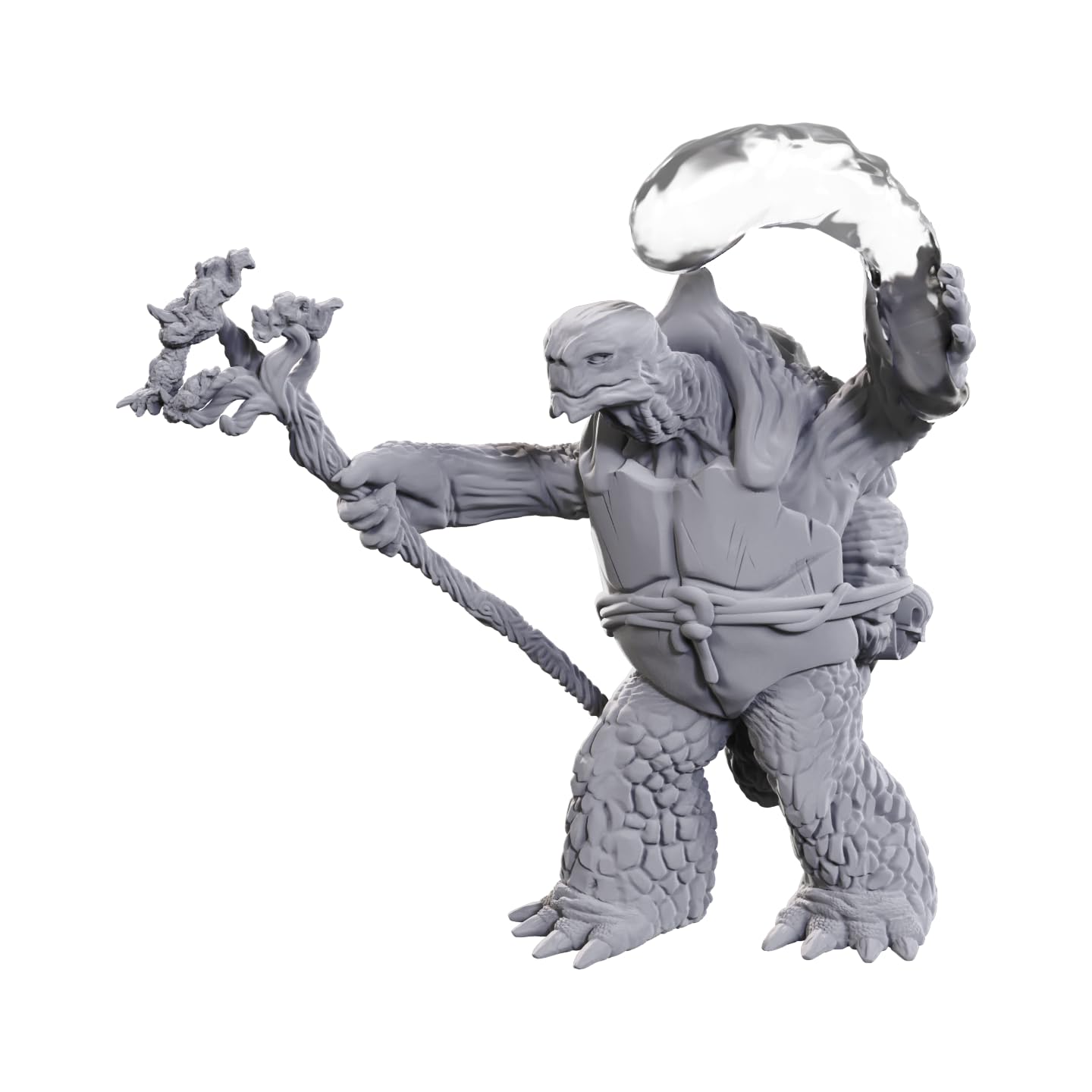 Wizkids - D&D Nolzurs Marvelous Miniatures: Tortle Druid & Wild Shape Giant Lizard - Wave 24 — image 1