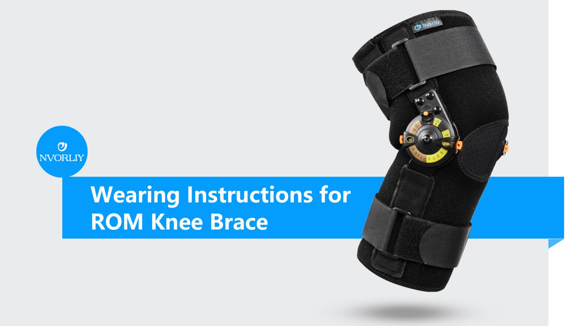 Hinged Post OP Knee Brace, ROM Knee Immobilizer Leg - View #4