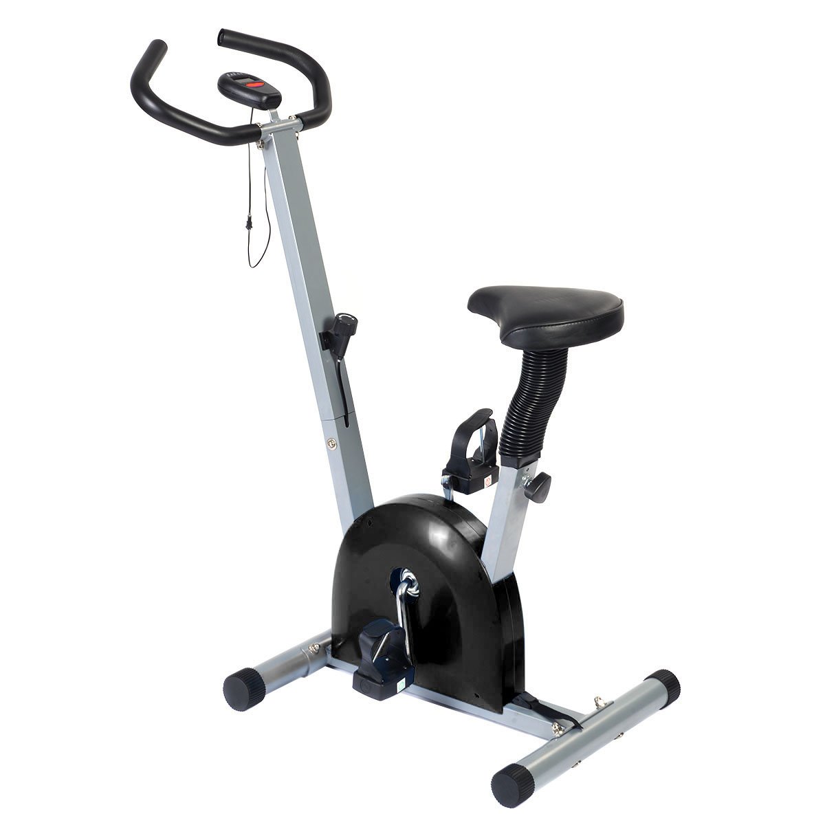 Gymax Indoor Stationary Bike Stand Exercise Bikes Gymax Magnetic