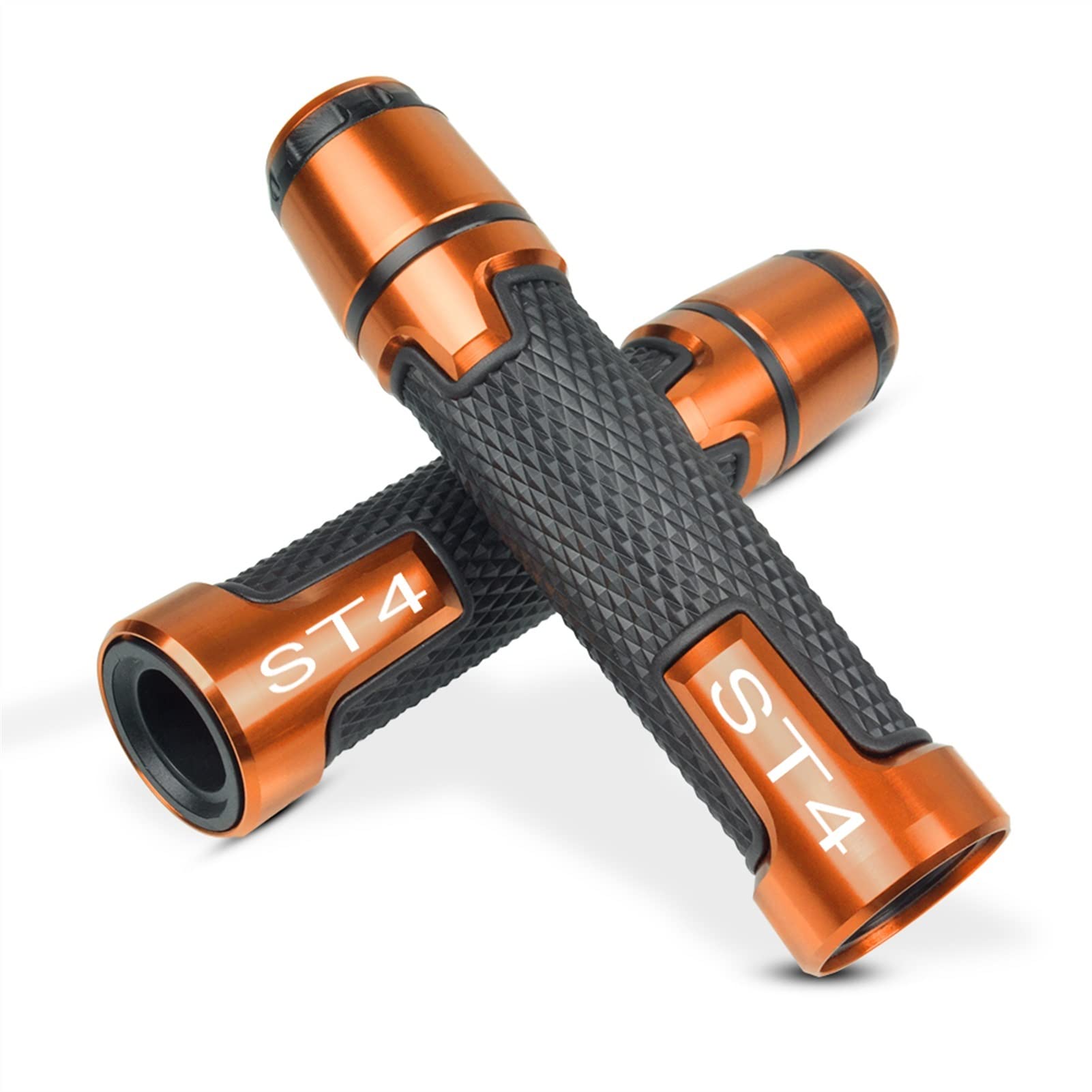 Poignée de moto orange 22mm pour Ducati Monster ST4 guidon antidérapant